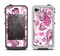 The White and Pink Birds with Floral Pattern Apple iPhone 4-4s LifeProof Fre Case Skin Set