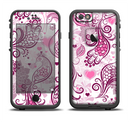The White and Pink Birds with Floral Pattern Apple iPhone 6/6s LifeProof Fre Case Skin Set