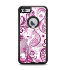 The White and Pink Birds with Floral Pattern Apple iPhone 6 Plus Otterbox Defender Case Skin Set