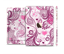 The White and Pink Birds with Floral Pattern Full Body Skin Set for the Apple iPad Mini 3