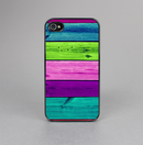 The Wide Neon Wood Planks Skin-Sert for the Apple iPhone 4-4s Skin-Sert Case