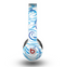 The Wild Blue Swirly Vector Water Pattern Skin for the Beats by Dre Original Solo-Solo HD Headphones