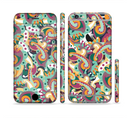 The Wild Colorful Shape Collage Sectioned Skin Series for the Apple iPhone 6s Plus