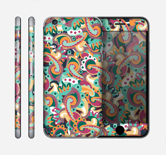 The Wild Colorful Shape Collage Skin for the Apple iPhone 6
