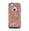 The Wild Leopard Print Apple iPhone 5c Otterbox Commuter Case Skin Set