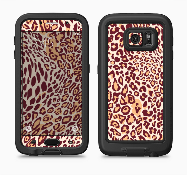 The Wild Leopard Print Full Body Samsung Galaxy S6 LifeProof Fre Case Skin Kit