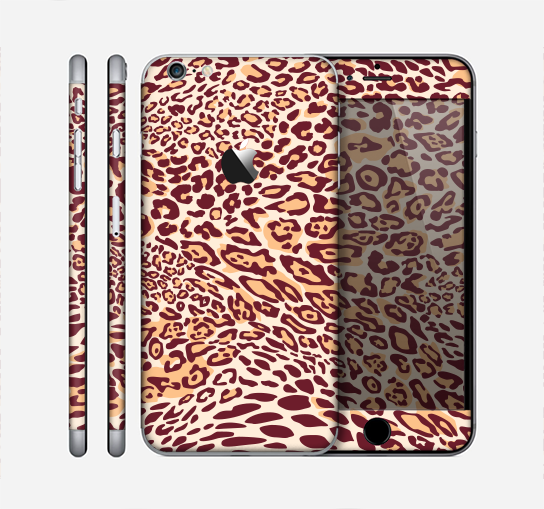 The Wild Leopard Print Skin for the Apple iPhone 6 Plus