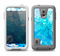 The Winter Abstract Blue Samsung Galaxy S5 LifeProof Fre Case Skin Set