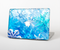 The Winter Abstract Blue Skin Set for the Apple MacBook Pro 15" with Retina Display