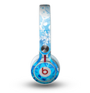 The Winter Abstract Blue Skin for the Beats by Dre Mixr Headphones