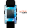 The Winter Abstract Blue Skin for the Pebble SmartWatch