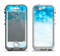 The Winter Blue Abstract Unfocused Apple iPhone 5-5s LifeProof Nuud Case Skin Set