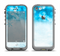 The Winter Blue Abstract Unfocused Apple iPhone 5c LifeProof Fre Case Skin Set