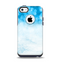 The Winter Blue Abstract Unfocused Apple iPhone 5c Otterbox Commuter Case Skin Set