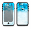 The Winter Blue Abstract Unfocused Apple iPhone 6/6s LifeProof Fre Case Skin Set
