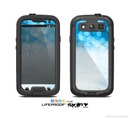 The Winter Blue Abstract Unfocused Skin For The Samsung Galaxy S3 LifeProof Case