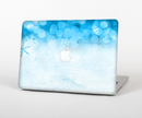 The Winter Blue Abstract Unfocused Skin Set for the Apple MacBook Pro 13" with Retina Display