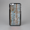 The Wood Planks with Peeled Blue Paint Skin-Sert Case for the Apple iPhone 6 Plus