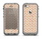 The Wood & White Chevron Pattern Apple iPhone 5c LifeProof Fre Case Skin Set