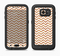 The Wood & White Chevron Pattern Full Body Samsung Galaxy S6 LifeProof Fre Case Skin Kit