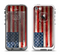 The Wooden Grungy American Flag Apple iPhone 5-5s LifeProof Fre Case Skin Set