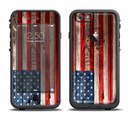 The Wooden Grungy American Flag Apple iPhone 6/6s Plus LifeProof Fre Case Skin Set
