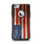 The Wooden Grungy American Flag Apple iPhone 6 Otterbox Commuter Case Skin Set