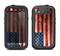 The Wooden Grungy American Flag Samsung Galaxy S3 LifeProof Fre Case Skin Set