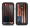 The Wooden Grungy American Flag Samsung Galaxy S4 LifeProof Fre Case Skin Set