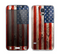 The Wooden Grungy American Flag Skin For the Samsung Galaxy S5