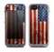 The Wooden Grungy American Flag Skin for the Apple iPhone 5c LifeProof Fre Case