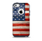 The Wooden Grungy American Flag Skin for the iPhone 5c OtterBox Commuter Case