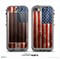 The Wooden Grungy American Flag Skin for the iPhone 5c nüüd LifeProof Case