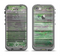 The Wooden Planks with Chipped Green Paint Apple iPhone 5c LifeProof Fre Case Skin Set