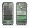 The Wooden Planks with Chipped Green Paint Apple iPhone 5c LifeProof Nuud Case Skin Set