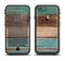 The Wooden Planks with Chipped Green and Brown Paint Apple iPhone 6/6s Plus LifeProof Fre Case Skin Set