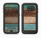 The Wooden Planks with Chipped Green and Brown Paint Full Body Samsung Galaxy S6 LifeProof Fre Case Skin Kit