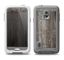 The Wooden Wall-Panel Samsung Galaxy S5 LifeProof Fre Case Skin Set