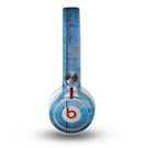 The Worn Blue Paint on Wooden Planks Skin for the Beats by Dre Mixr Headphones