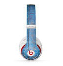 The Worn Blue Paint on Wooden Planks Skin for the Beats by Dre Studio (2013+ Version) Headphones