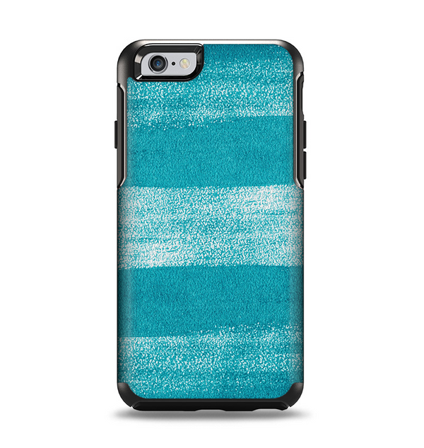 The Worn Blue Texture Apple iPhone 6 Otterbox Symmetry Case Skin Set