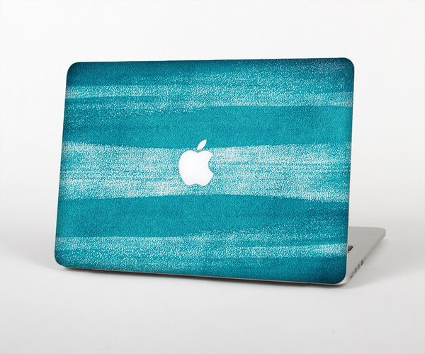 The Worn Blue Texture Skin Set for the Apple MacBook Pro 15"