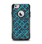 The Worn Dark Blue Checkered Starry Pattern Apple iPhone 6 Otterbox Commuter Case Skin Set