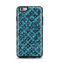 The Worn Dark Blue Checkered Starry Pattern Apple iPhone 6 Plus Otterbox Symmetry Case Skin Set