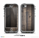 The Worn Planks of Wood Skin for the iPhone 5c nüüd LifeProof Case