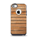 The Worn Wooden Panks Apple iPhone 5c Otterbox Commuter Case Skin Set
