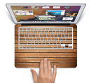 The Worn Wooden Panks Skin Set for the Apple MacBook Air 11"