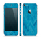 The Woven Blue Sharp Chevron Pattern V3 Skin Set for the Apple iPhone 5