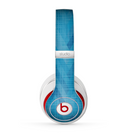 The Woven Blue Sharp Chevron Pattern V3 Skin for the Beats by Dre Studio (2013+ Version) Headphones