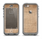 The Woven Fabric Over Aged Wood Apple iPhone 5c LifeProof Nuud Case Skin Set